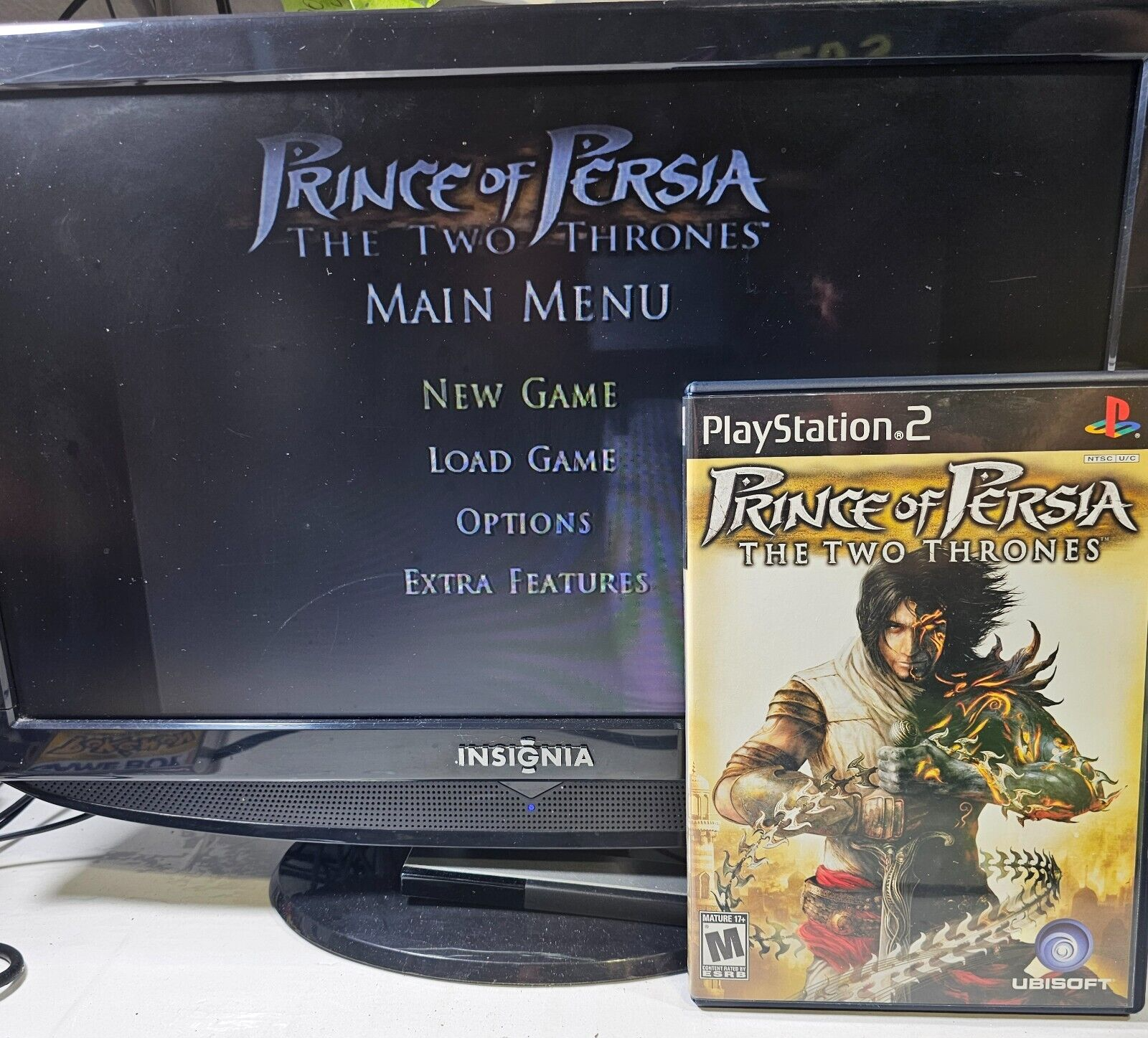 Prince of Persia The Two Thrones (PlayStation 2, 2005) Game Case Manual - Tested