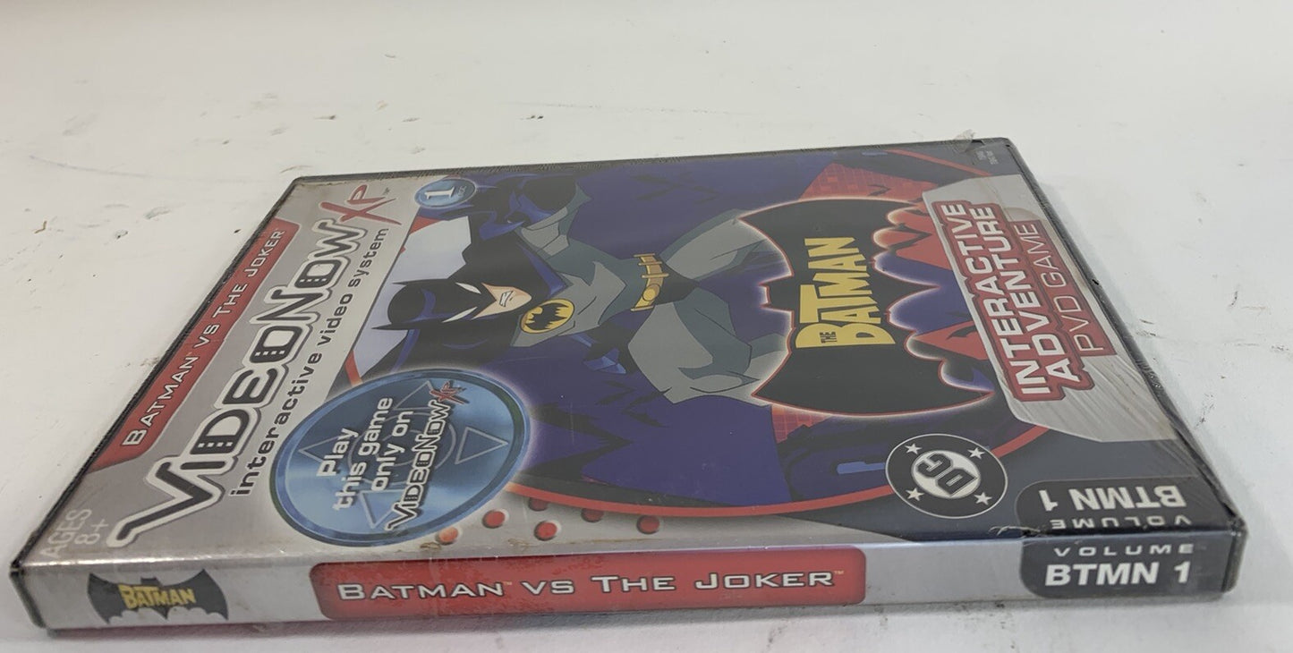 Interactive Adventure: Batman vs. The Joker ( VideoNow XP, 2005) New, Sealed PVD