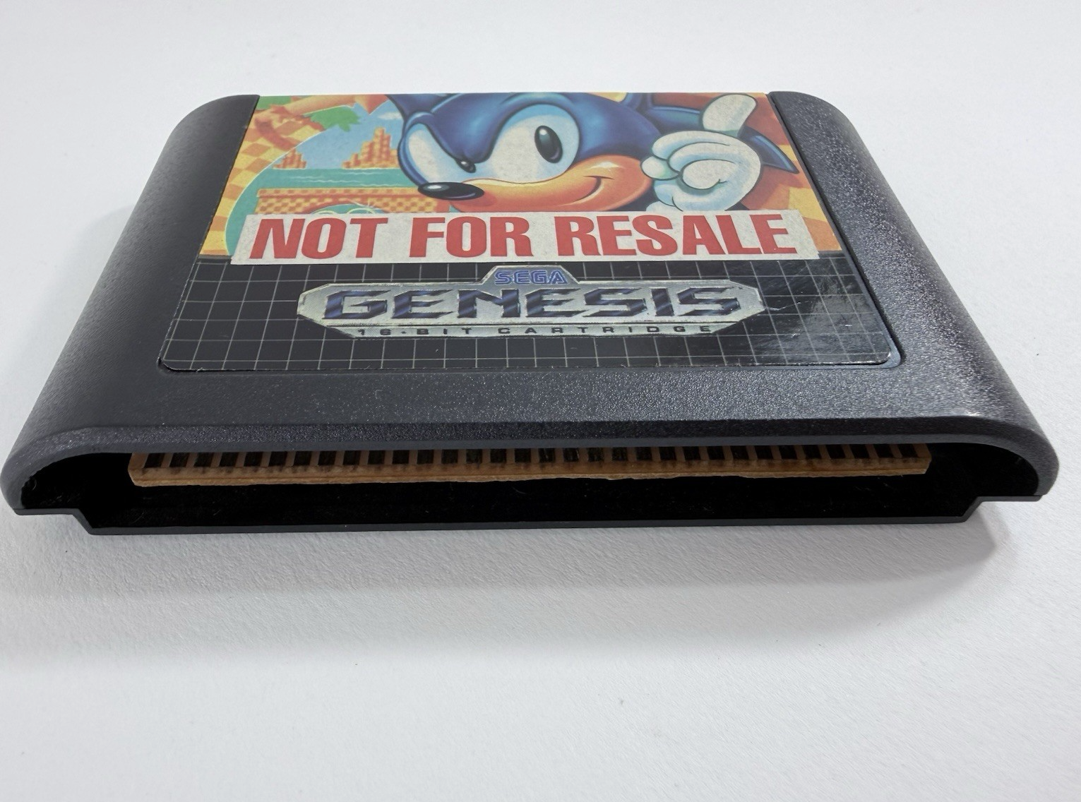 Sonic the Hedgehog (Sega Genesis, 1991) Not For Resale Game Cartridge - Tested