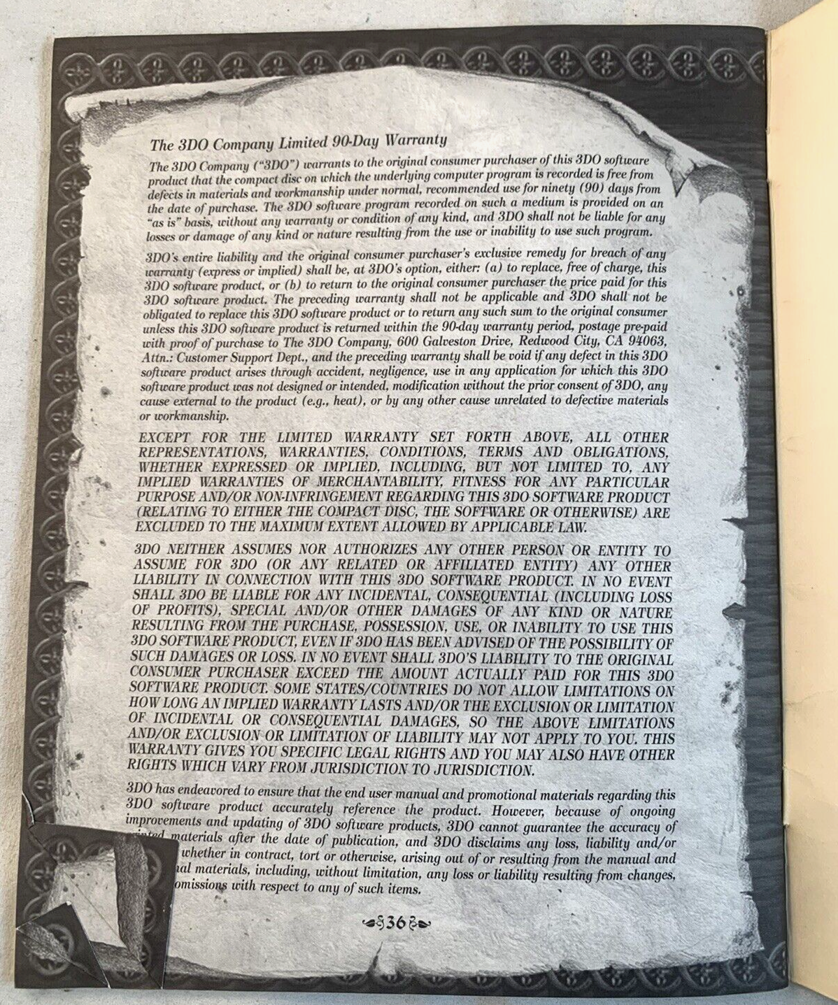 Crusaders of Might and Magic (3DO, 1999) Instructional Manual Only