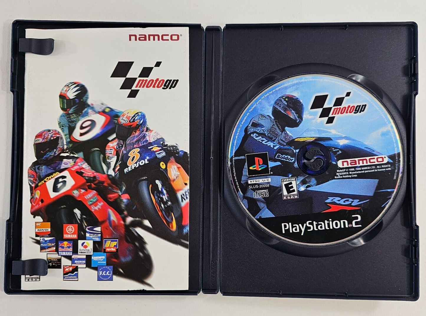 MotoGP (PlayStation 2 bundle) MotoGP2 - Tested and Complete