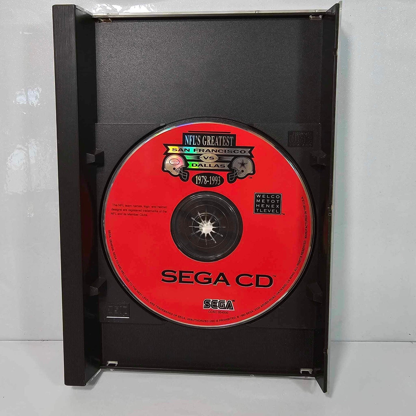 NFL's Greatest: San Francisco vs. Dallas 1978-1993 (Sega CD, 1993)