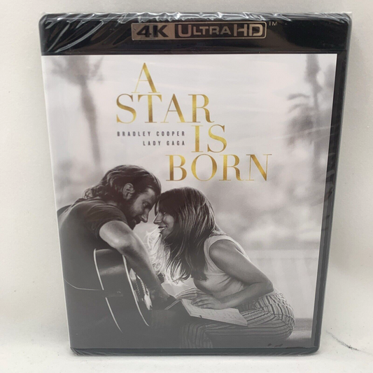 A Star Is Born (Ultra HD, 2018) New, Factory Sealed
