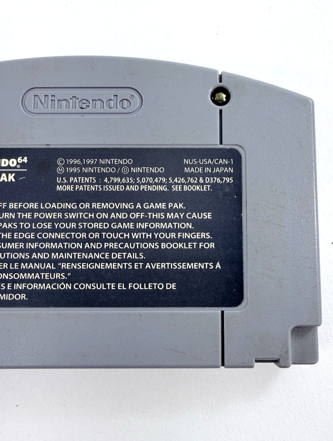 Turok 2: Seeds of Evil (Nintendo 64, 1998) Gray Cartridge - Tested and Working