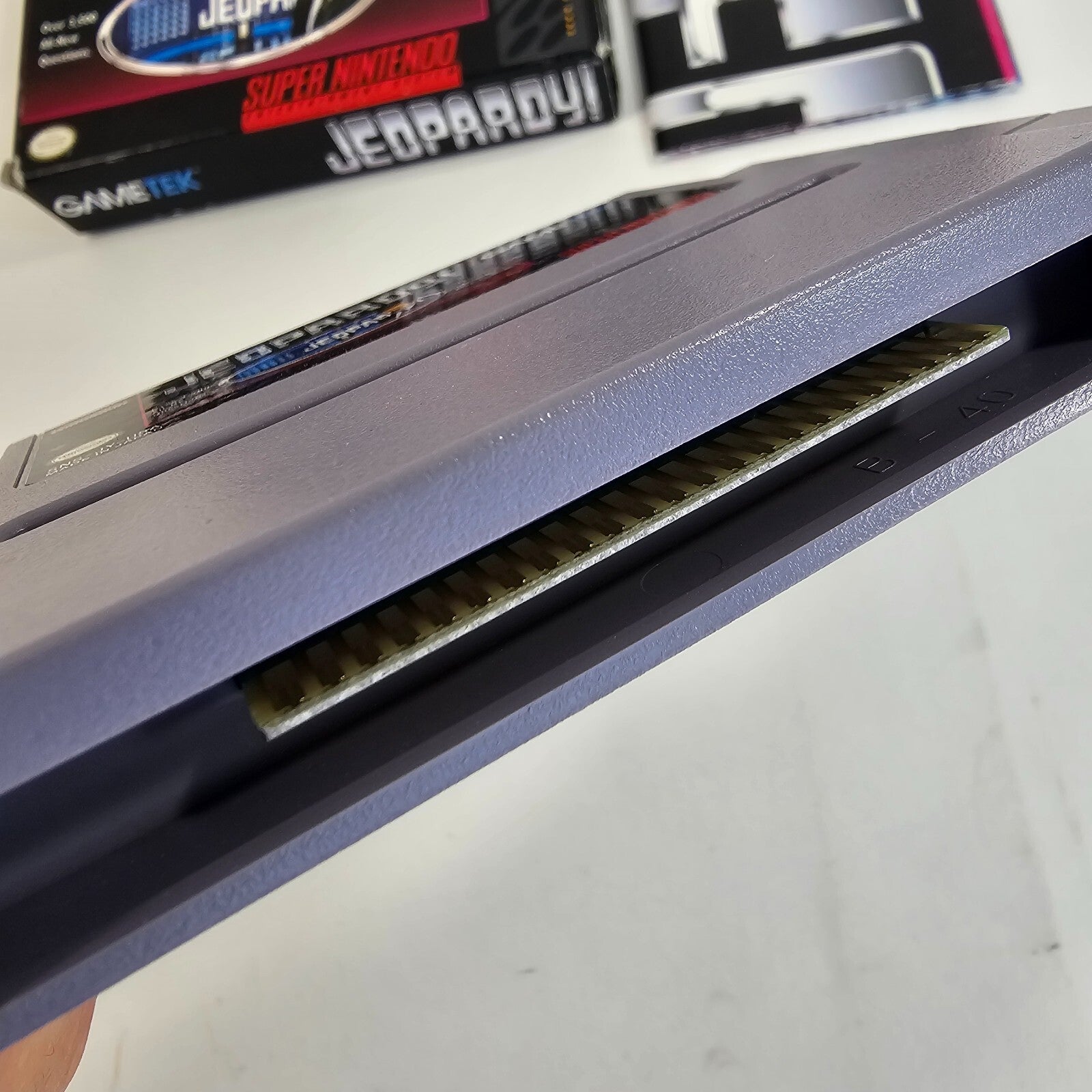 Jeopardy (Super Nintendo, 1992) Game Box Manual Poster - Tested and Working