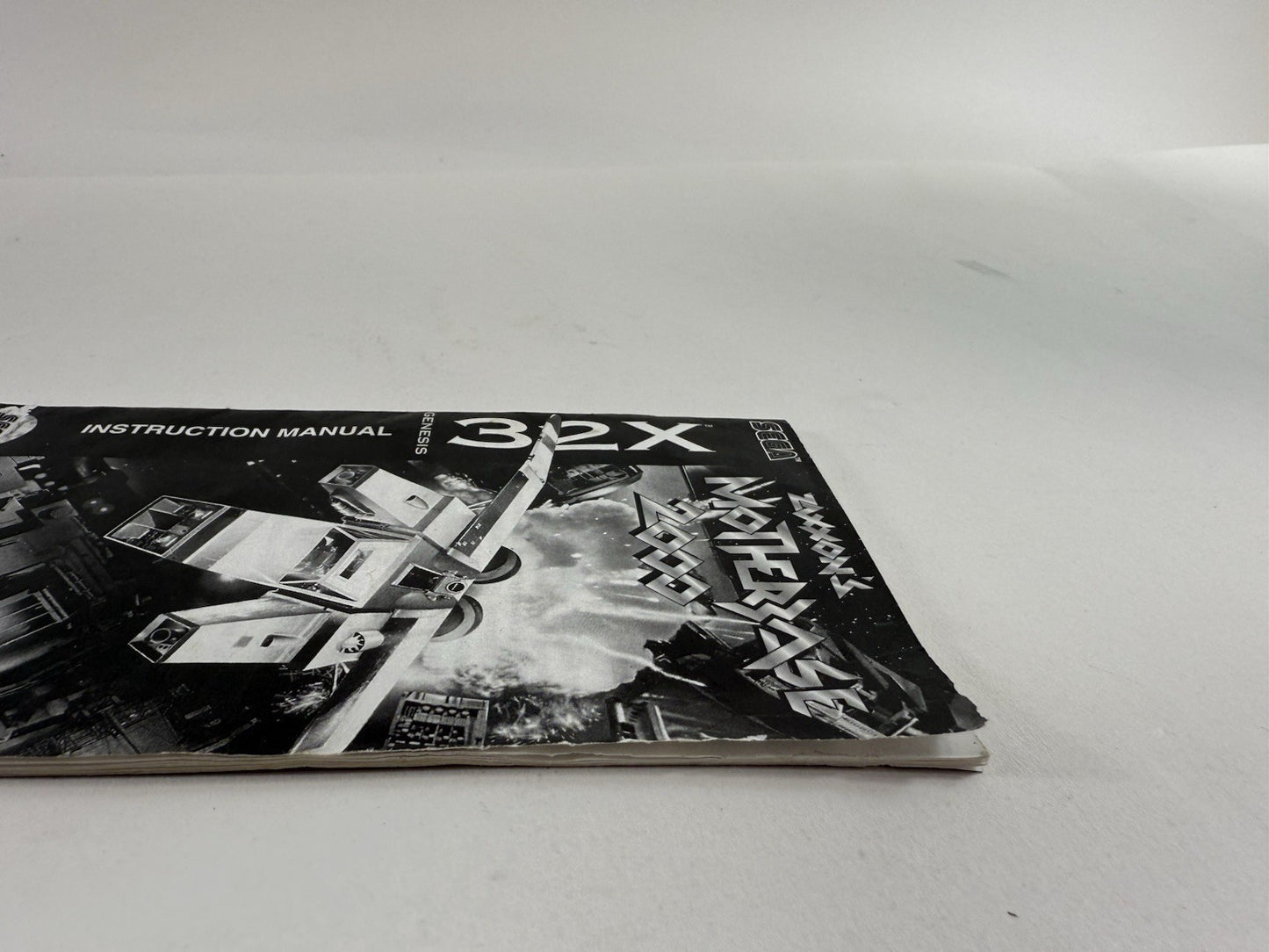 Zaxxon's Motherbase 2000 (Sega Genesis 32X, 1995) Instructional Manual 84512