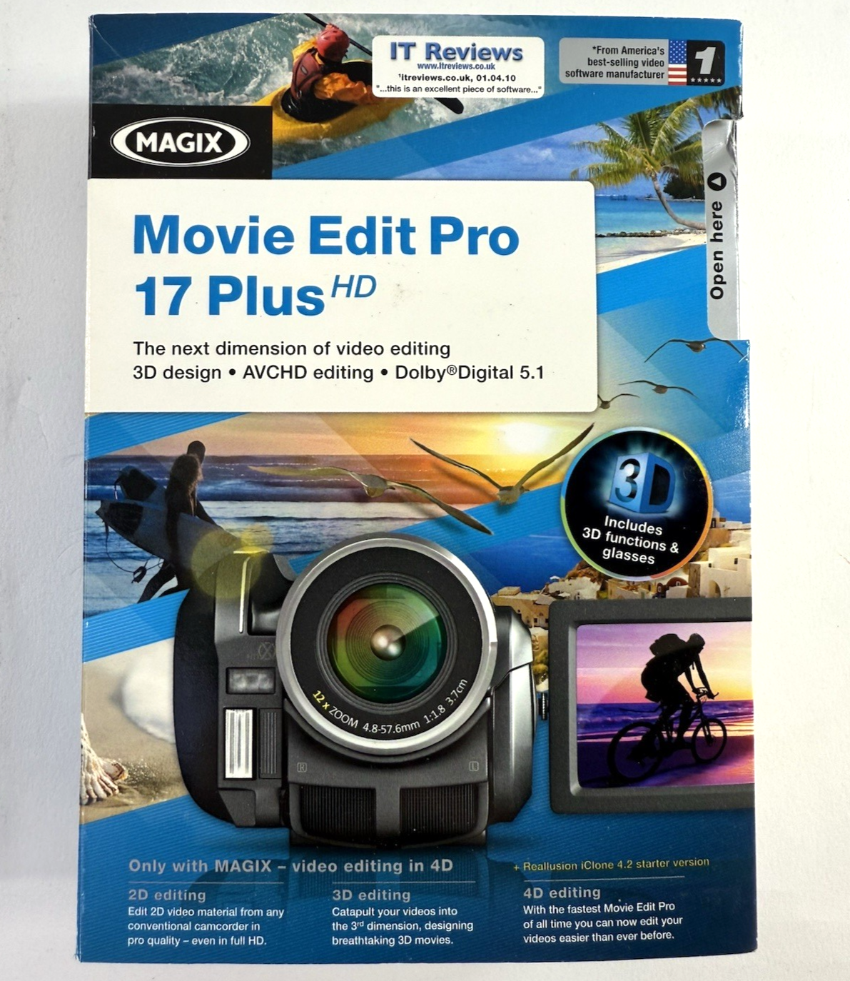 Magix 2010 Movie Edit Pro 17 Plus HD (PC DVD, Windows XP, Vista, 7)
