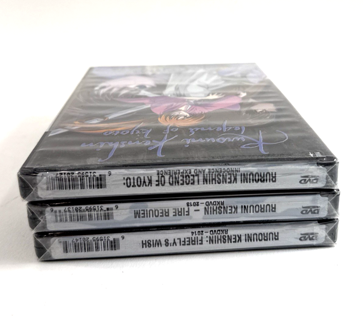 Rurouni Kenshin - Vol. 13 14 15 (DVD, 2001) Anime Works - New, Factory Sealed