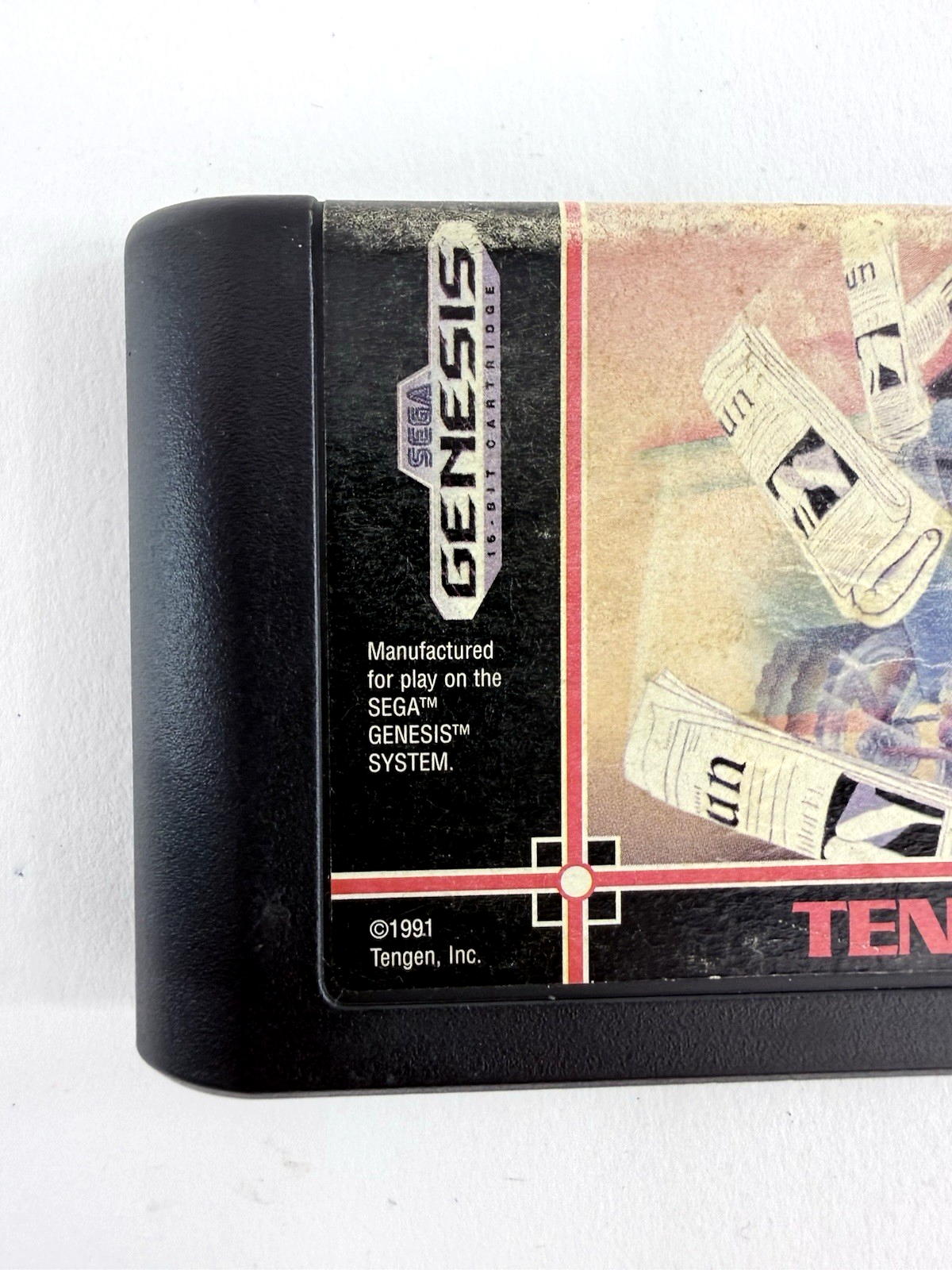 Paperboy (Sega Genesis, 1991) Game Cartridge - Tested and Working