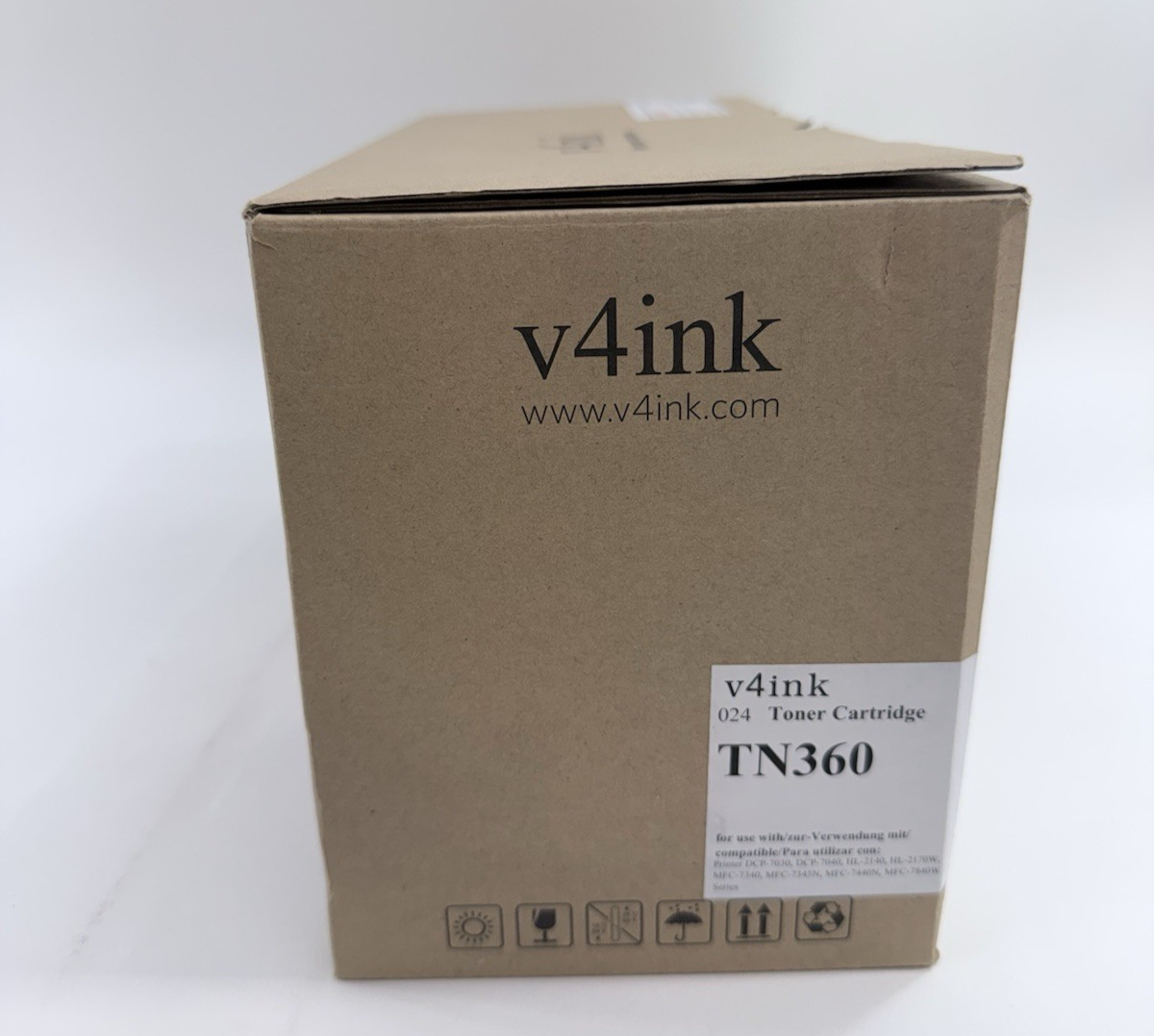 V4INK TN-360 High Performance Premium Black Toner Cartridge TN360