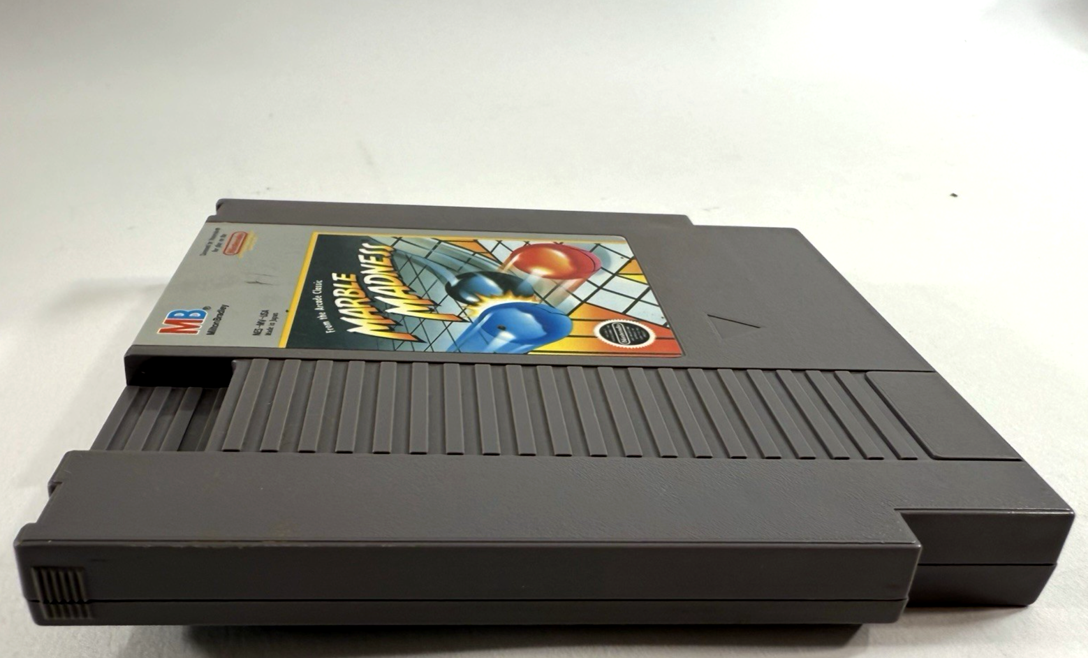 Marble Madness (Nintendo NES, 1989) Game Cartridge - Tested and Working