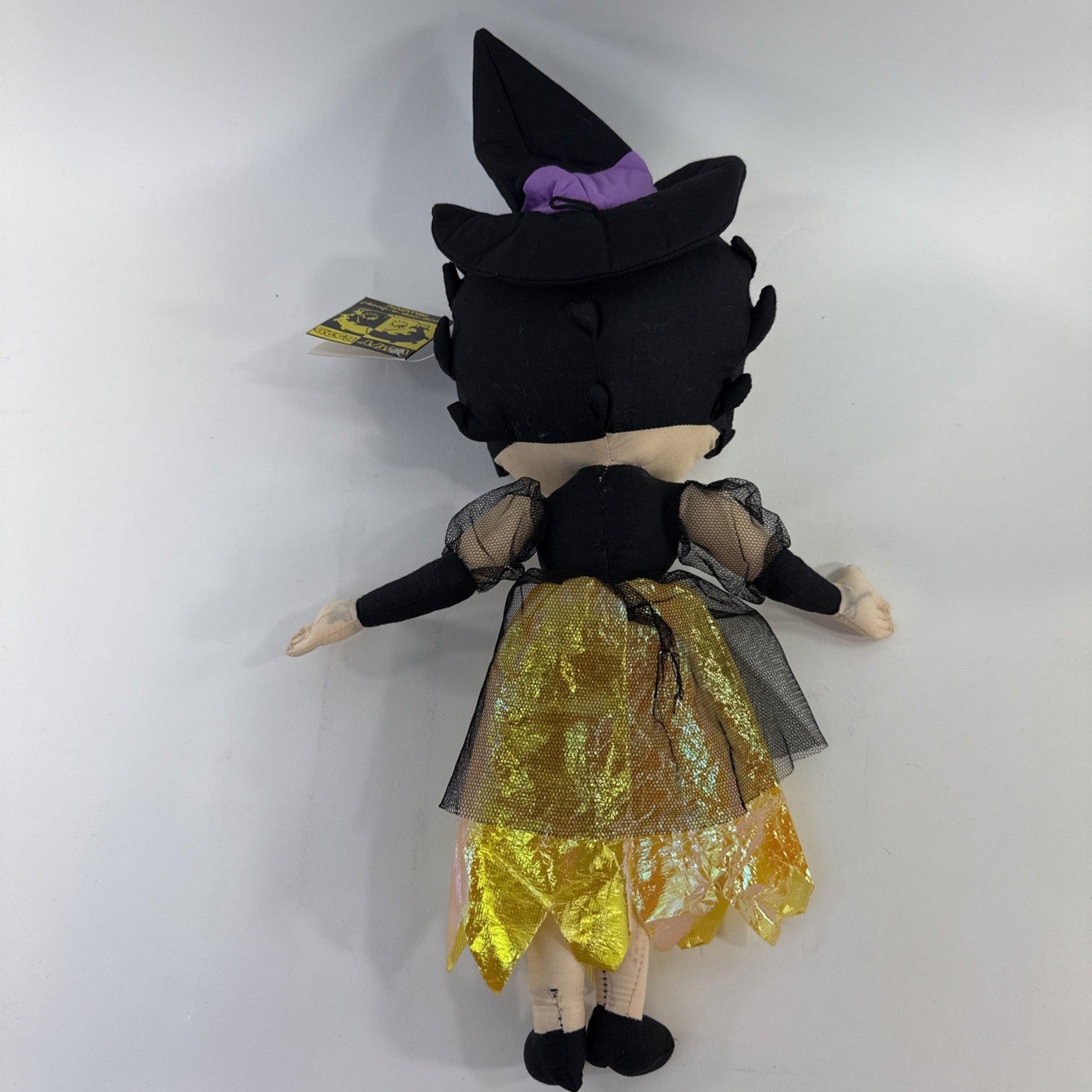 Betty Boop Collection 2005 16.5" Betty Boop Halloween Witch Plush with Tags
