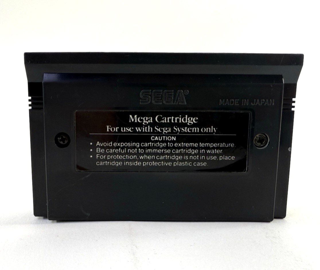 Global Defense (Sega Master System, 1987) Game Cartridge - Tested And Working