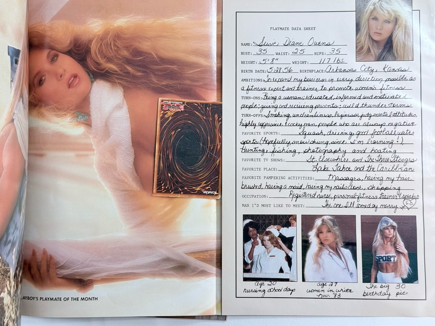 Playboy 1988 Vintage Issues Jan, Mar, Apr, May, Jun, Aug (6) - with Centerfolds