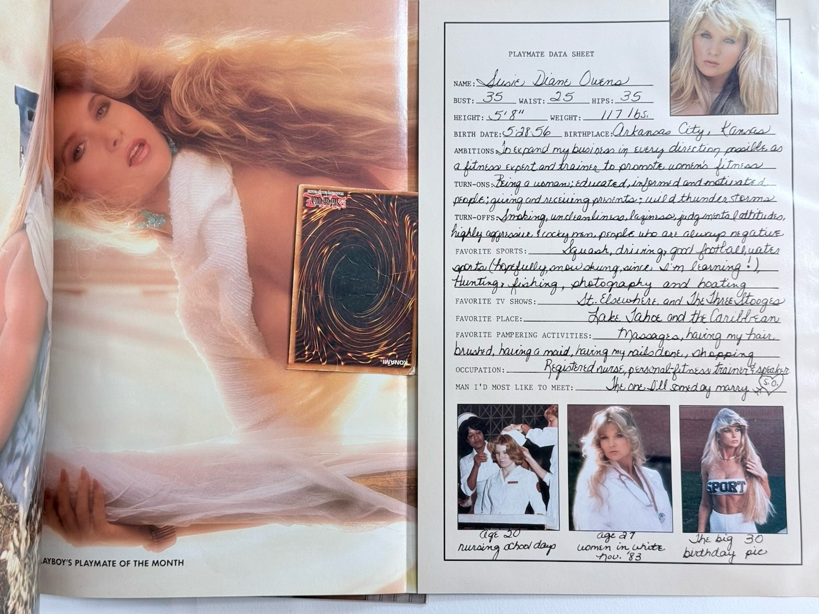 Playboy 1988 Vintage Issues Jan, Mar, Apr, May, Jun, Aug (6) - with Centerfolds