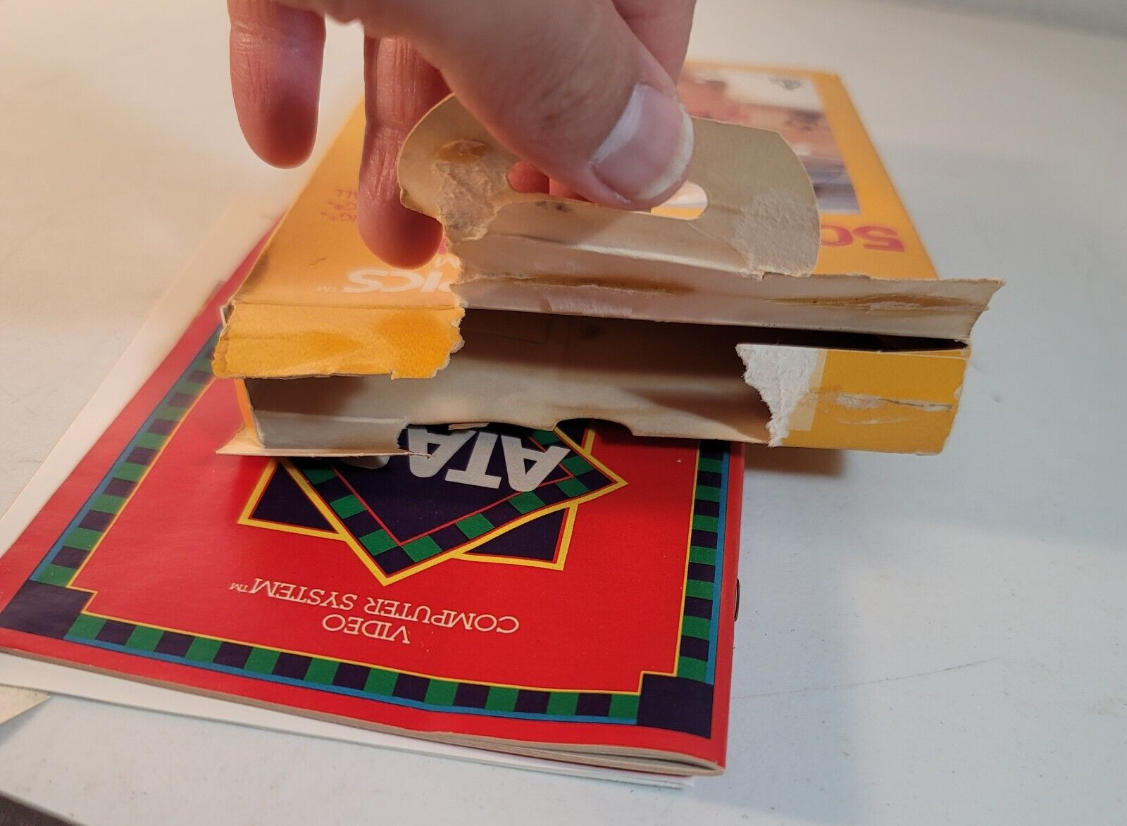 Video Olympics (Atari 2600, 1977) Game Case Manual