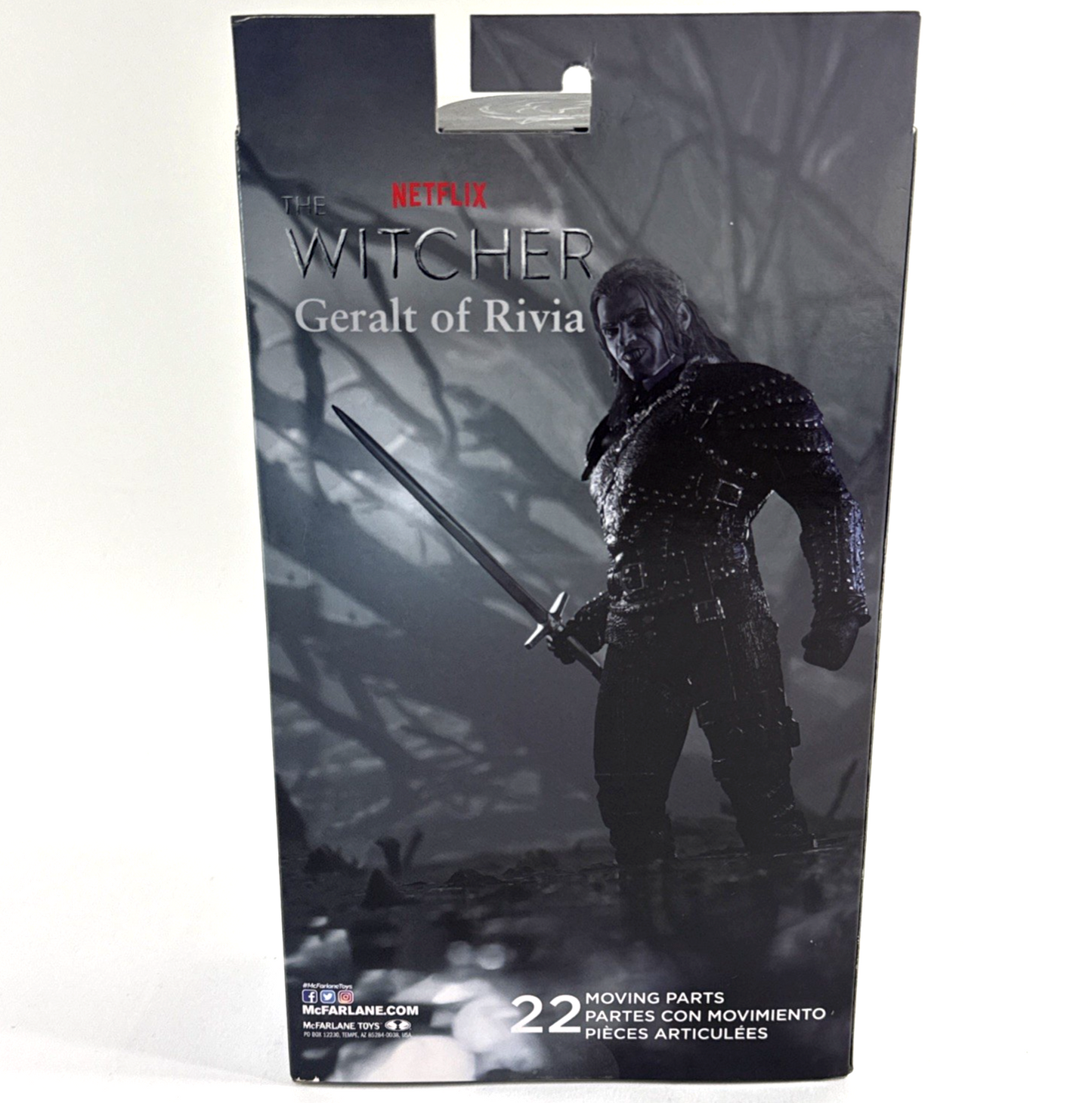 McFarlane Toys 2022 Netflix Witcher WV2 7" Geralt of Rivia Witcher Mode Figure