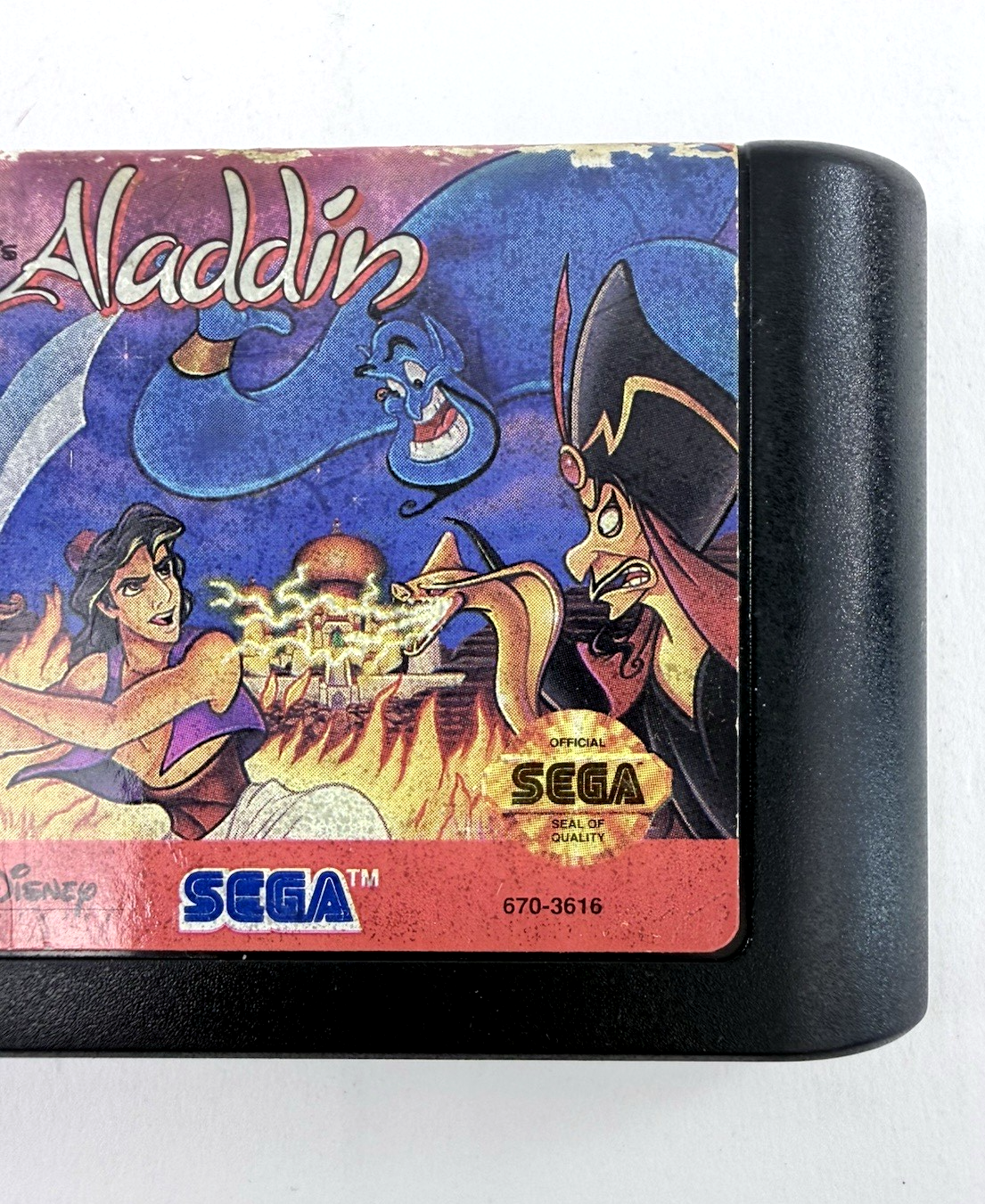 Disney's Aladdin (Sega Genesis, 1993) Game Cartridge - Tested and Working