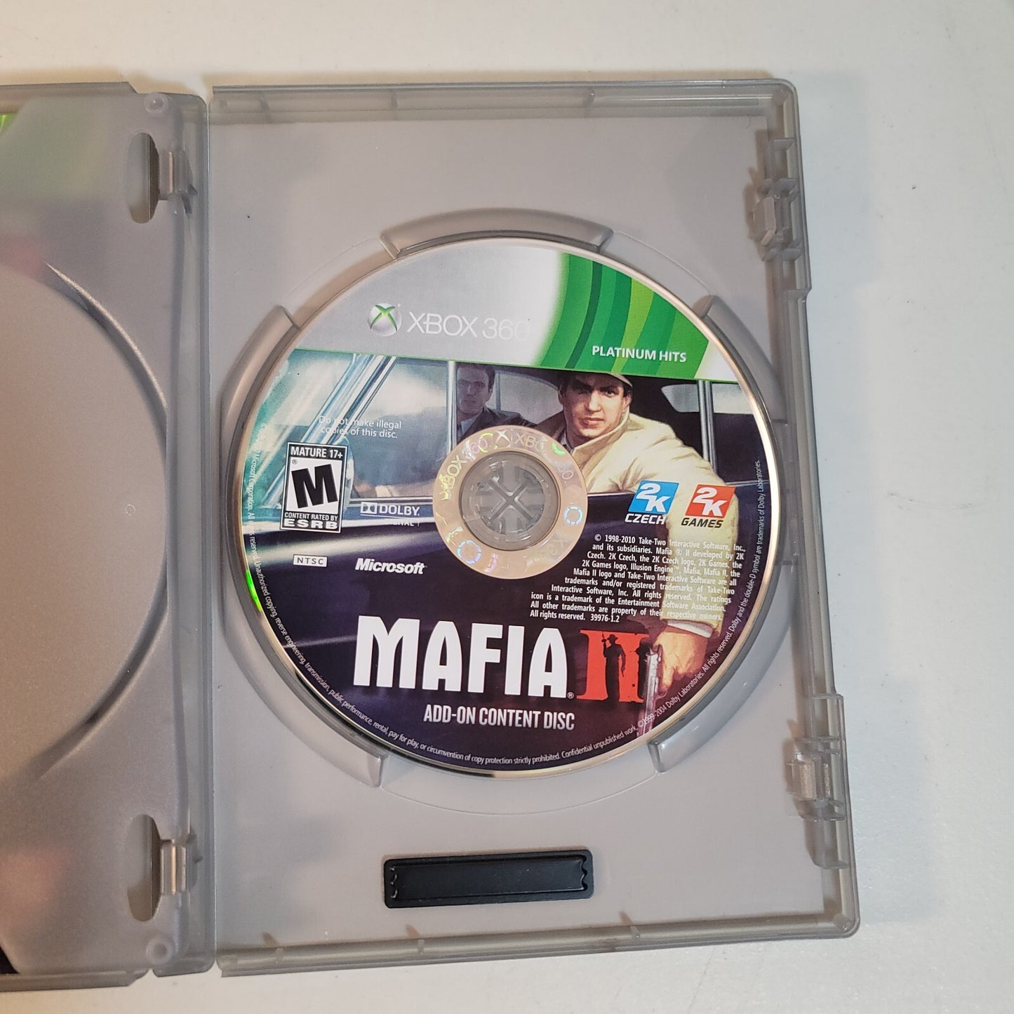 Mafia II 2 (Microsoft Xbox 360, 2010)  CIB