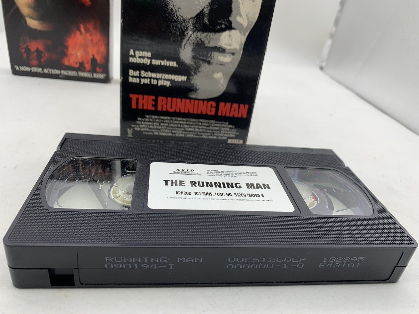 Collateral Damage (VHS Action Movies) End Of Days/The Running Man - Tested
