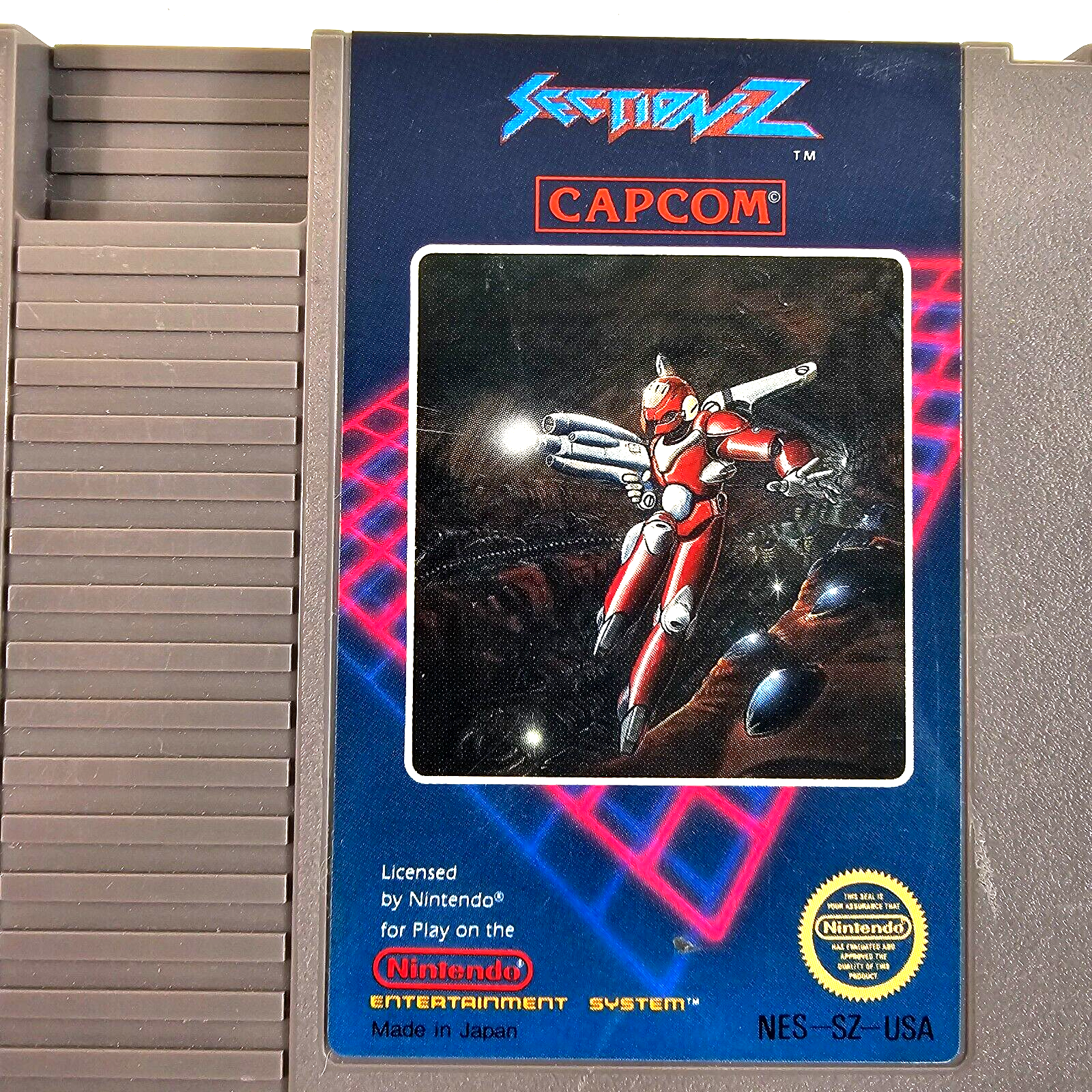 Section Z (Nintendo Entertainment System, 1987) Game Cartridge Only - Tested