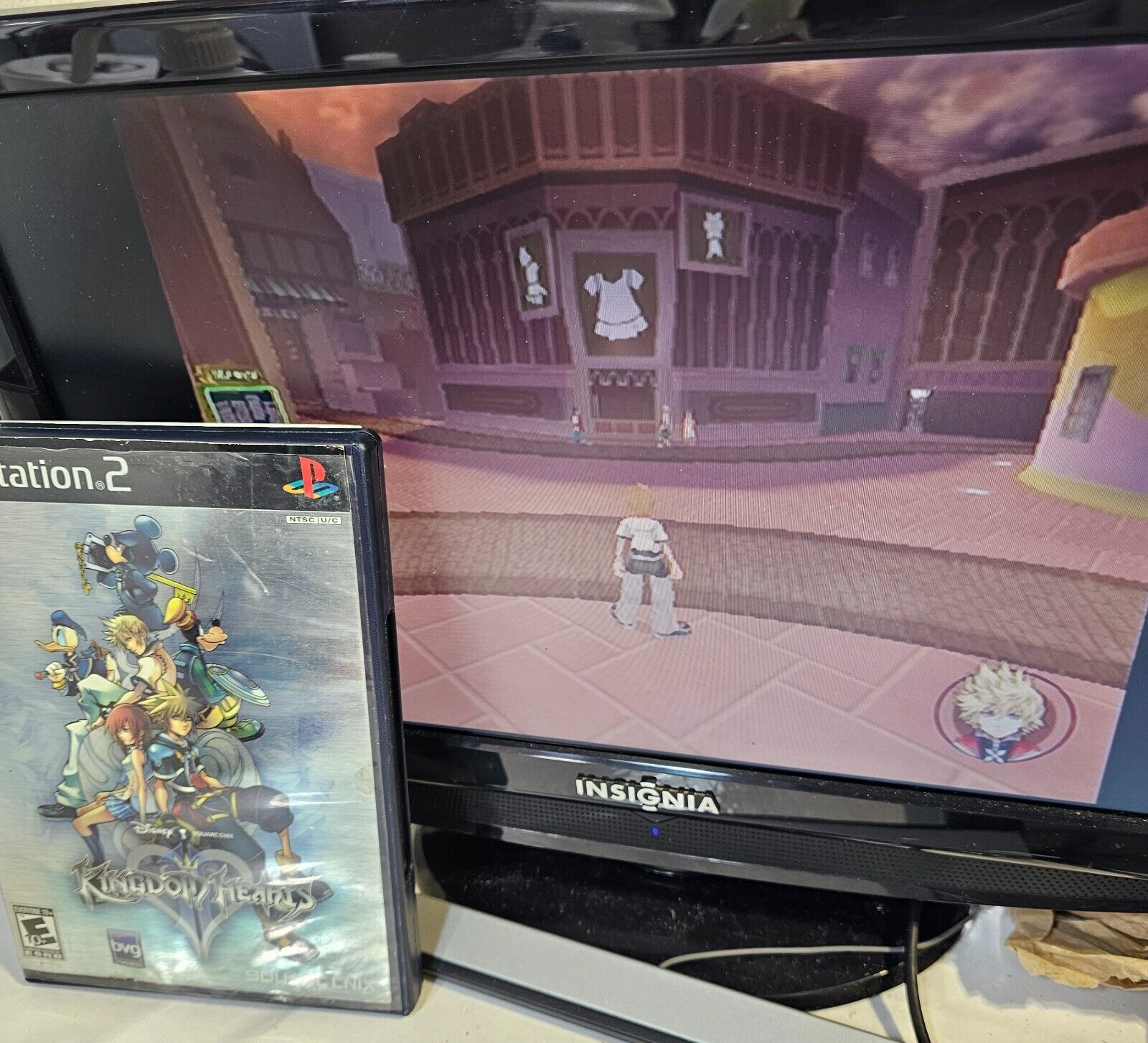 Kingdom Hearts II (PlayStation 2, 2006) Game and Case - Tested