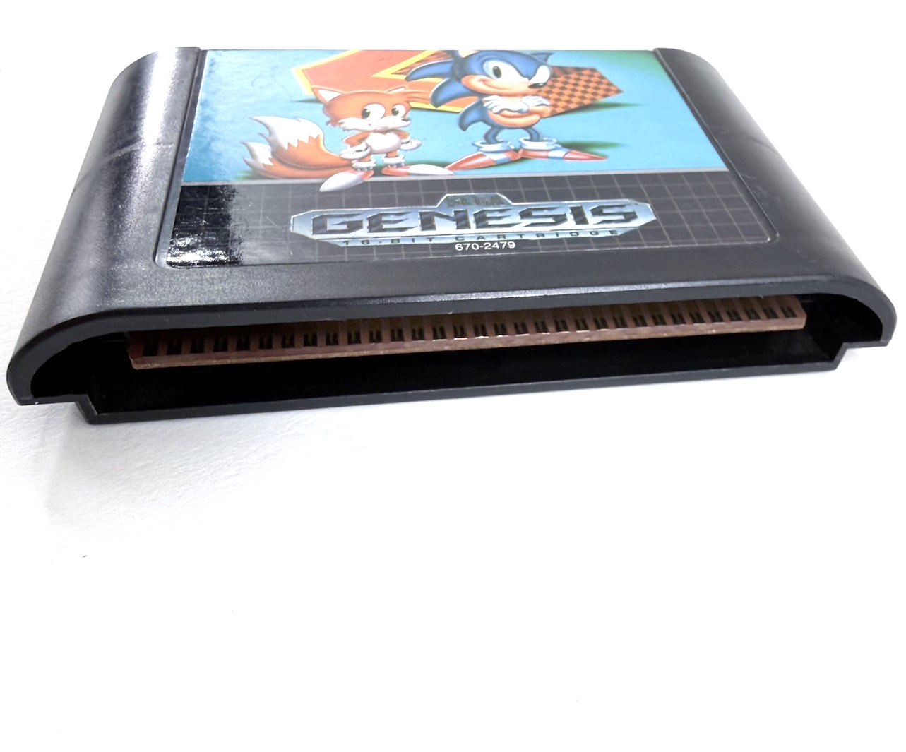 Sonic the Hedgehog 2 (SEGA Genesis, 1992) Game Cartridge - Tested and Working