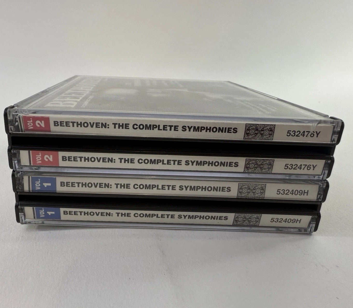 Beethoven: The Complete Symphonies Vol. 1 & 2 Musical Heritage Society Set