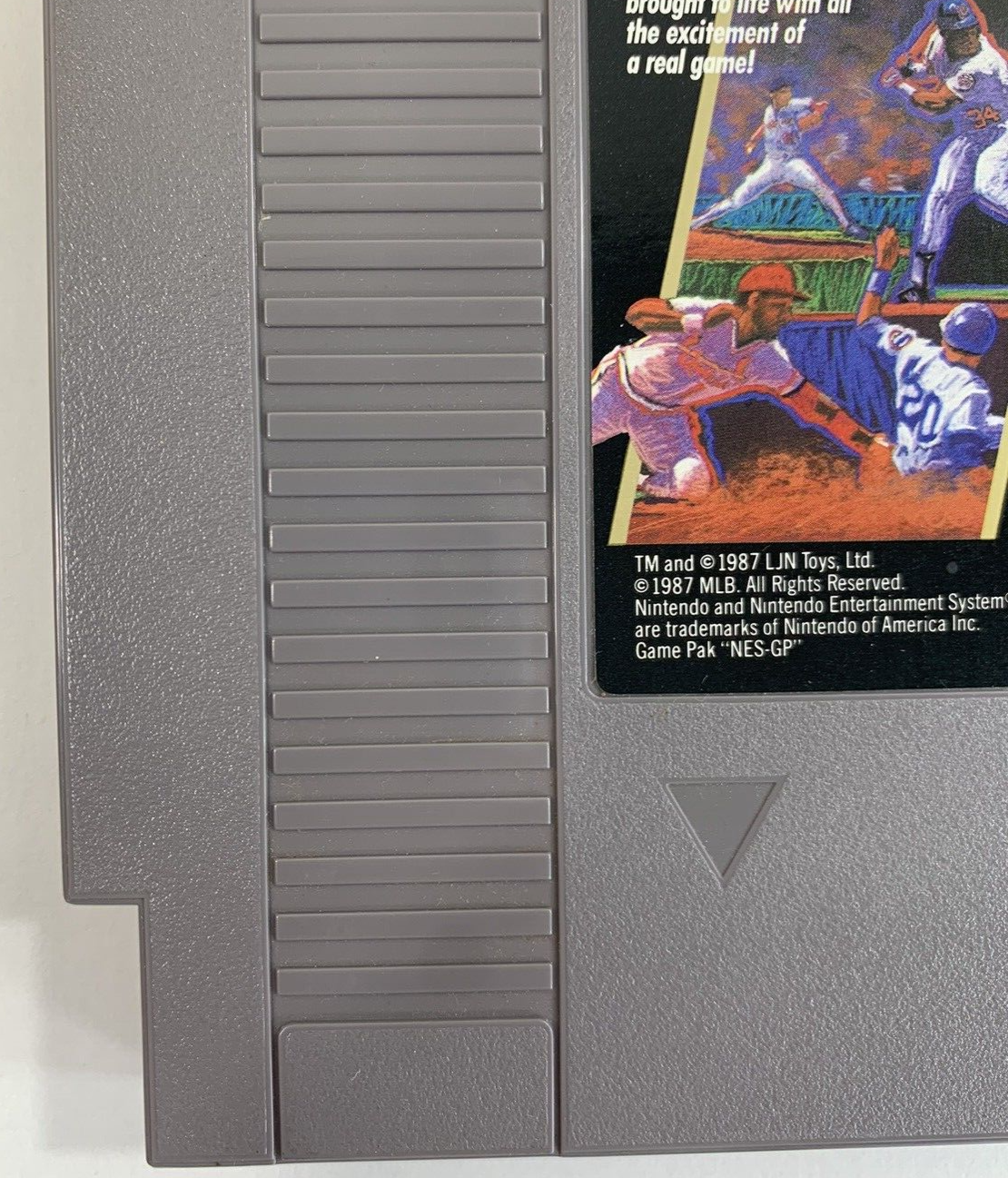 Major League Baseball (Nintendo NES, 1988) Game, Box, Insert, Sleeve - Tested