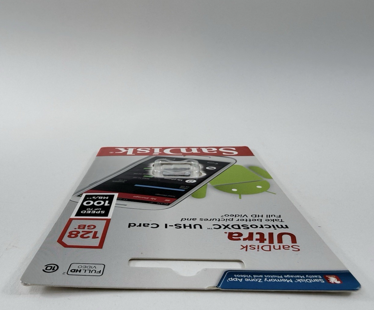 SanDisk Ultra 128GB Class 10 microSDXC UHS-I Memory Card - New, Factory Sealed