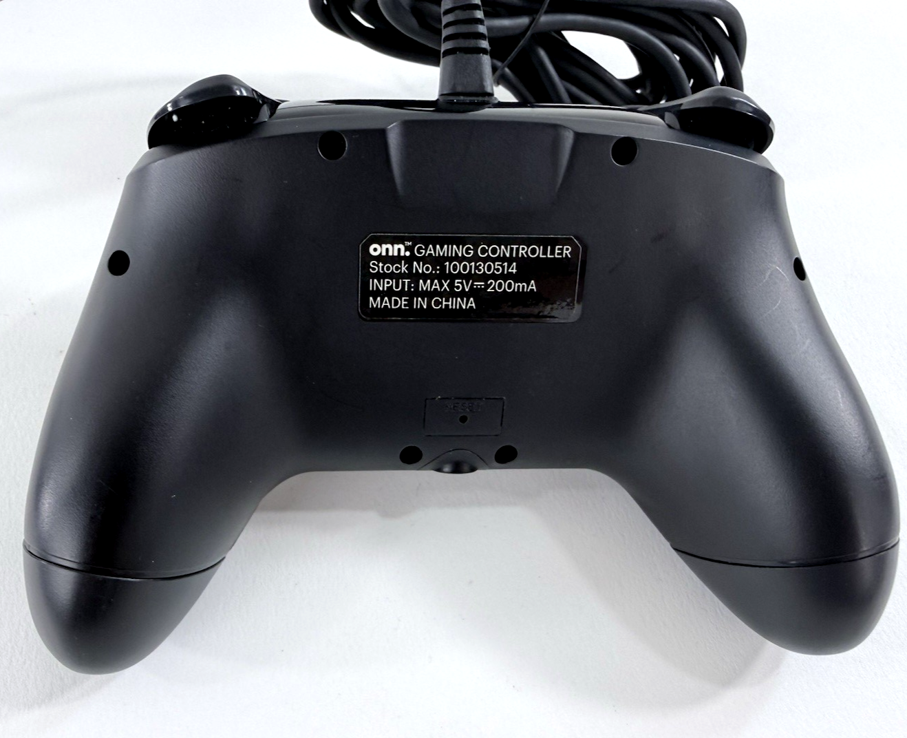 ONN. Wired Black Gaming Controller for Nintendo Switch - Tested and Working