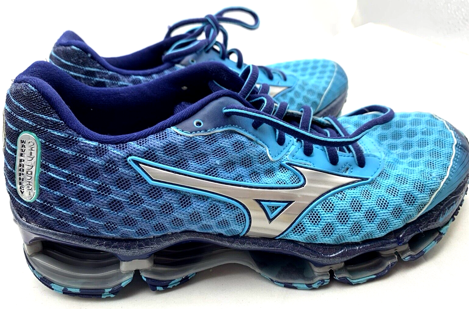Mizuno Women’s Size W7 Wave Prophecy 4 Blue Running Shoes