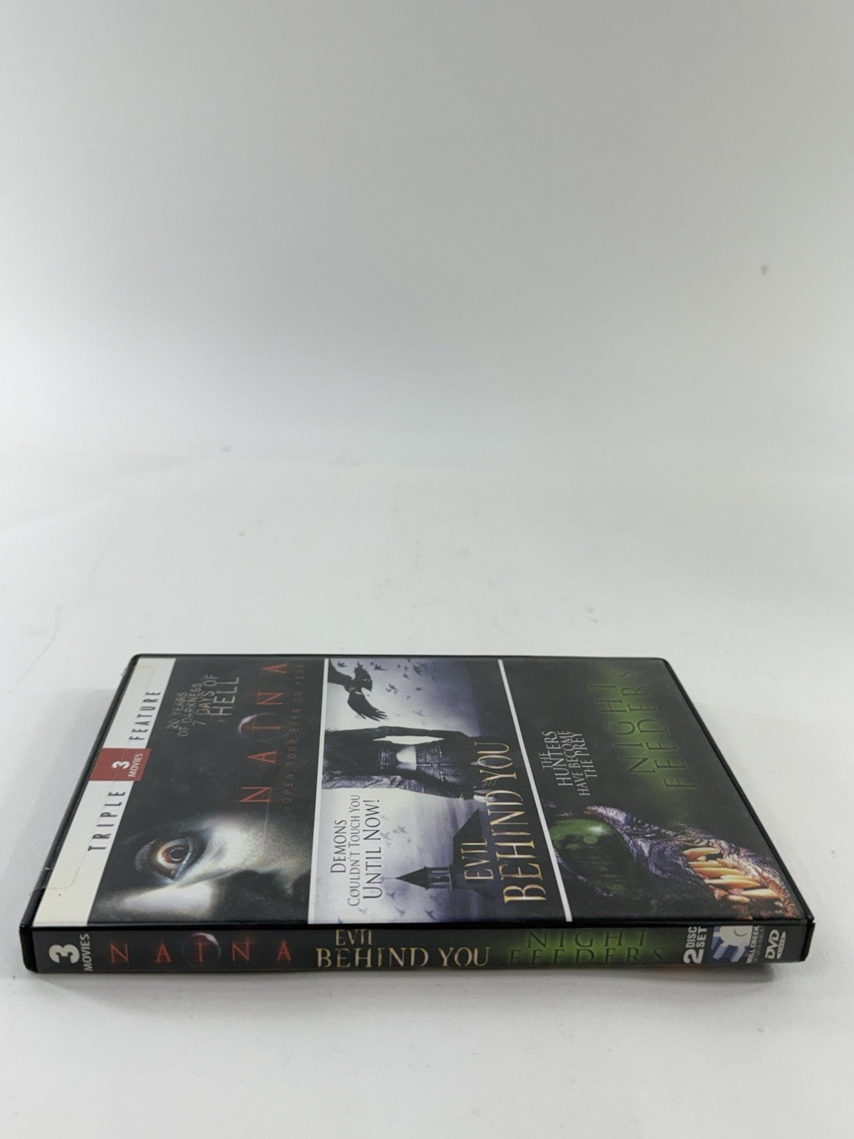 Naina/Evil Behind You/Night Feeders (DVD, 2011, 2-Disc Set) Tested and Working