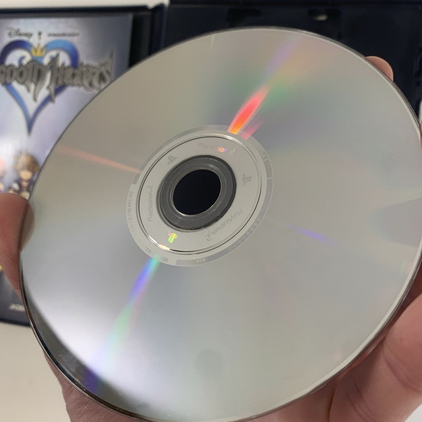 Kingdom Hearts (Sony PlayStation 2, 2004)  Game Case Manual - Tested and Working