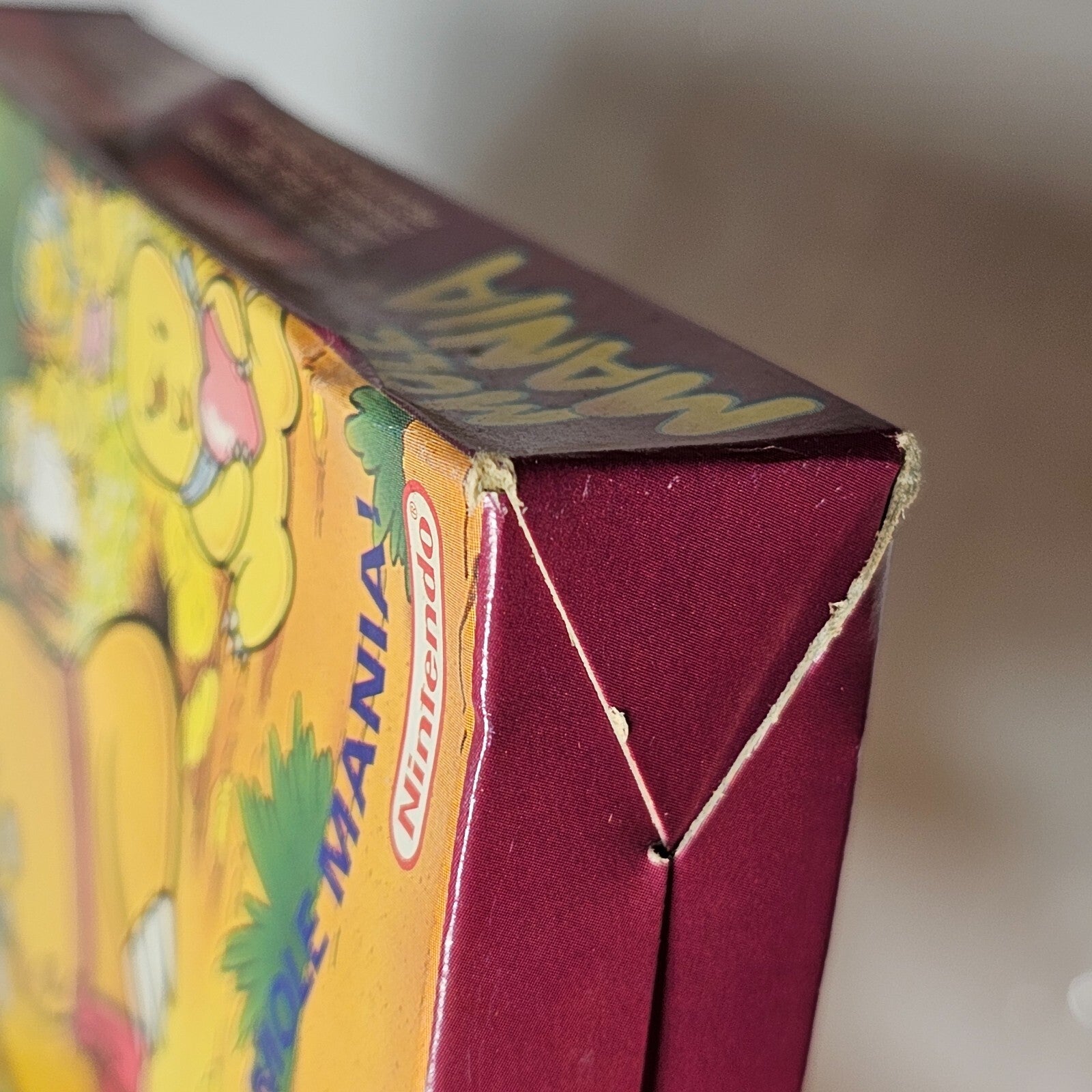 Mole Mania (Nintendo Gameboy, 1997) Game Case Manual Inserts - Tested