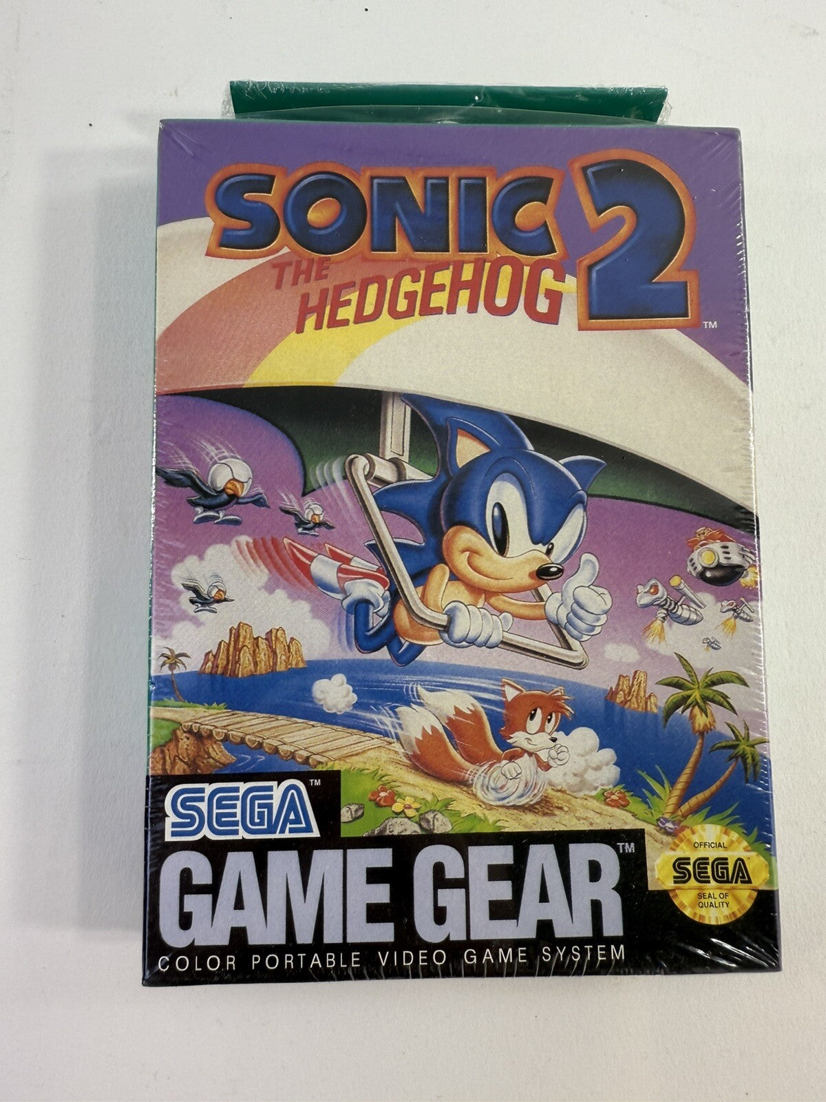 Sonic the Hedgehog 2 (Sega Game Gear, 1992) New, Factory Sealed