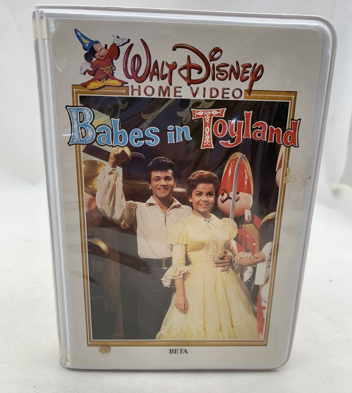 Babes in Toyland (Betamax, 1985) Walt Disney Clamshell Beta Tape