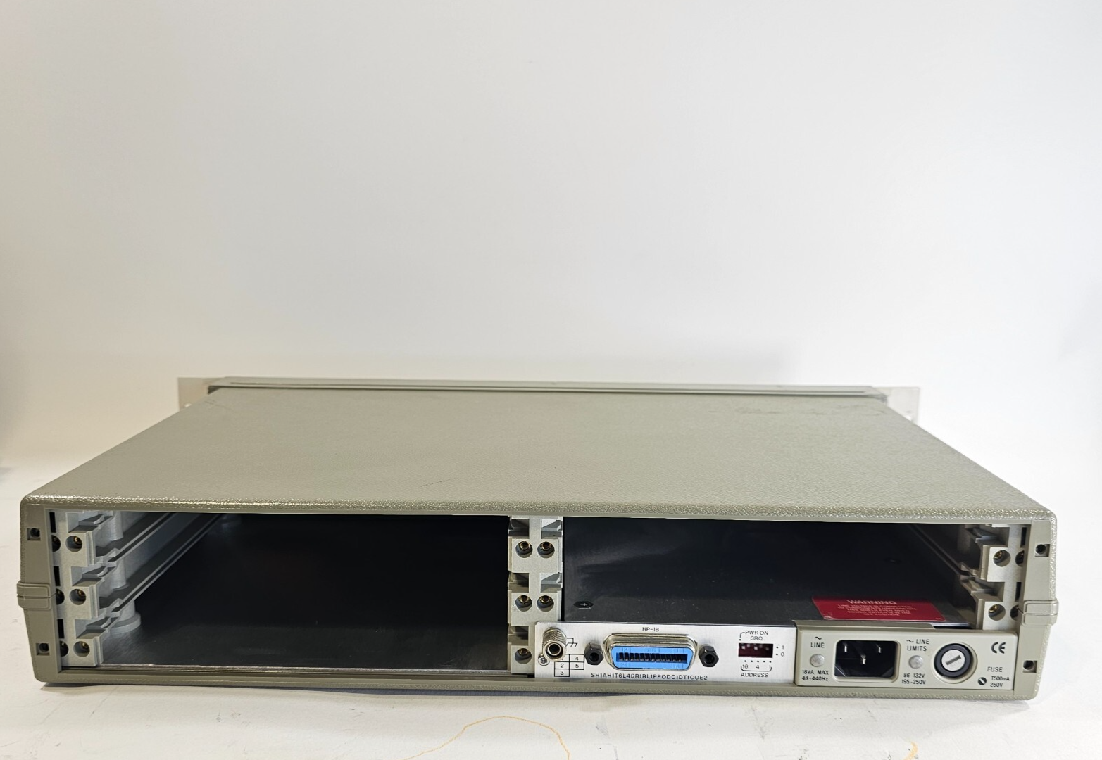 Hewlett Packard 3488A Switch / Control Unit  Mounting Brackets & Card - Tested