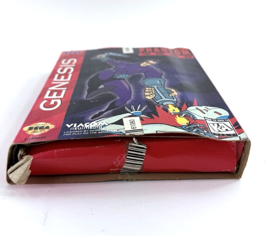 Phantom 2040 (Sega Genesis, 1995) Game, Box, Manual - Tested and Working
