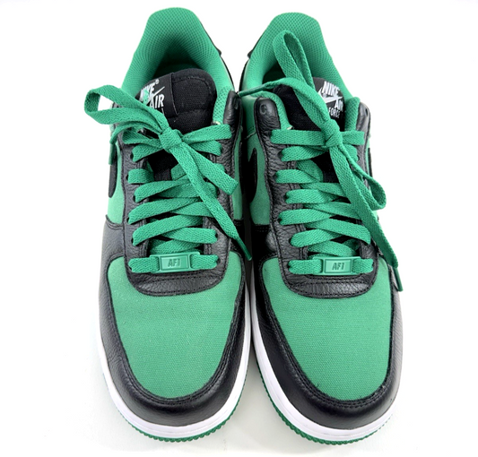 Nike Air Force 1 Low By You Custom DV3907-900 Green/Black US Women's 9 Shoes