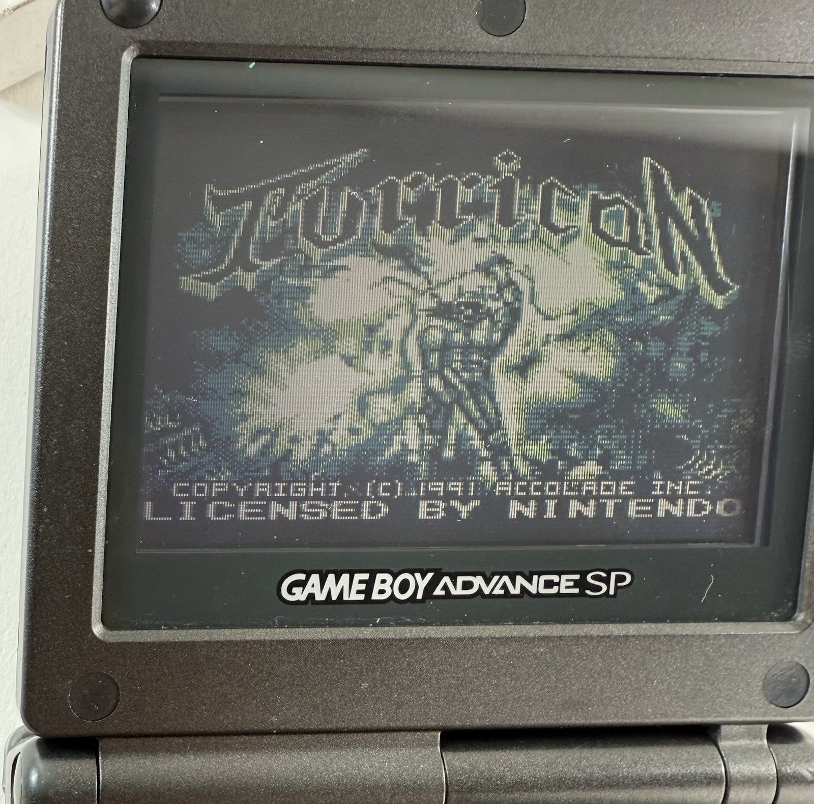 Turrican (Nintendo GameBoy, 1991) Game Box Manual Inserts - Tested and Working