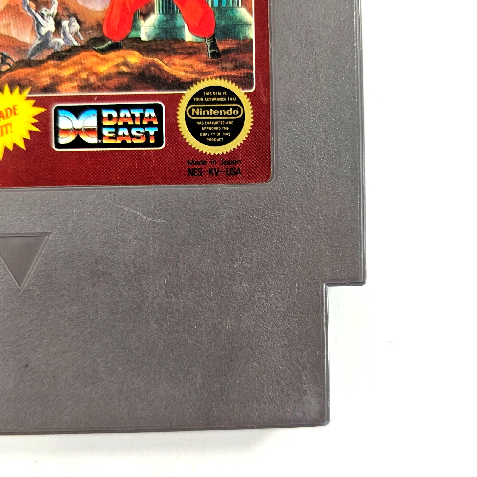 Karnov (Nintendo Entertainment System, 1987) Game Cartridge - Tested