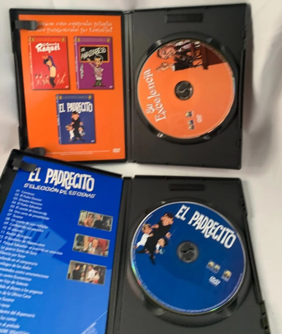 Su Excelencia (DVD Cantinflas bundle) El Padrecito - Tested and Working