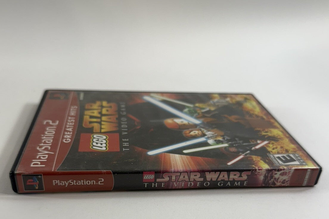 LEGO Star Wars: The Video Game (PlayStation 2, 2005) Game Case Manual - Tested