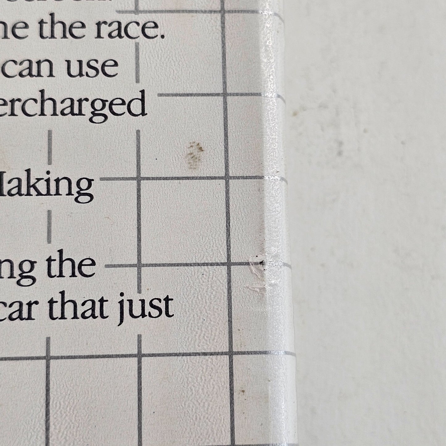 World Grand Prix (Sega Master System, 1986) Game Case Manual - Tested & Working