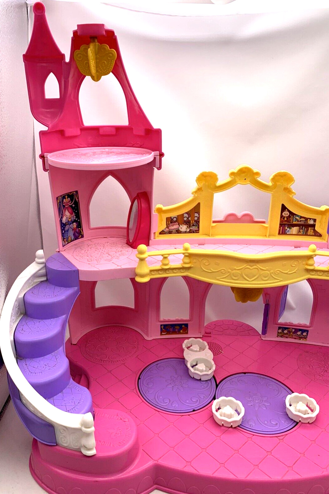 Fisher-Price 2014 Little People Disney Princess Musical Dancing Palace - Tested