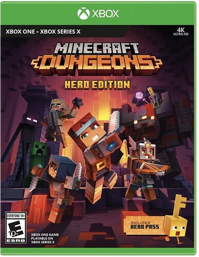 Minecraft Dungeons Hero Edition (Microsoft Xbox One, 2020) Factory Sealed/New