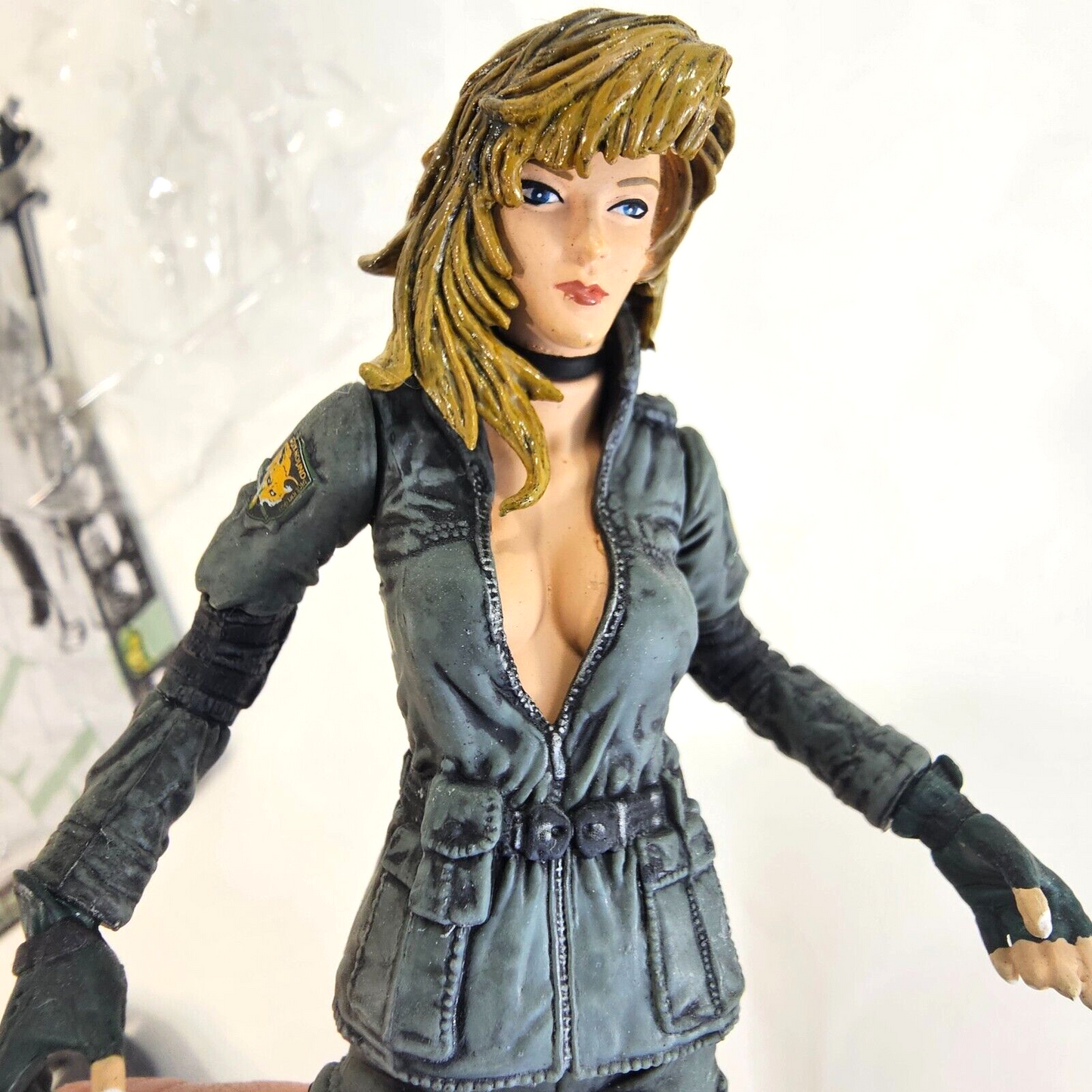 McFarlane Toys 1998 Metal Gear Solid Sniper Wolf Tactical Action Figure with Box