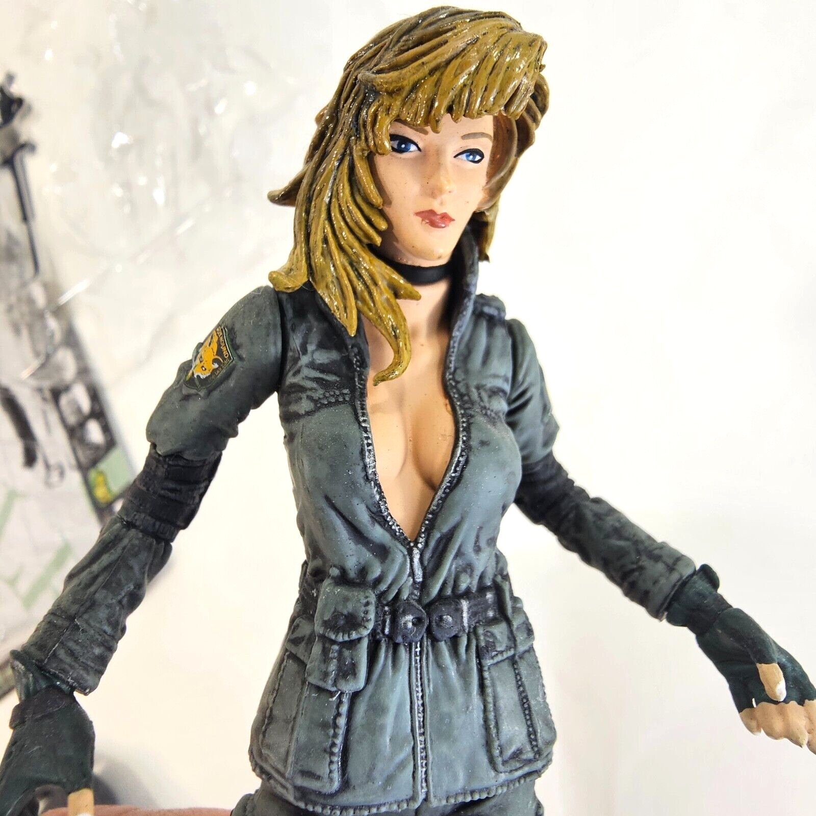 McFarlane Toys 1998 Metal Gear Solid Sniper Wolf Tactical Action Figure with Box