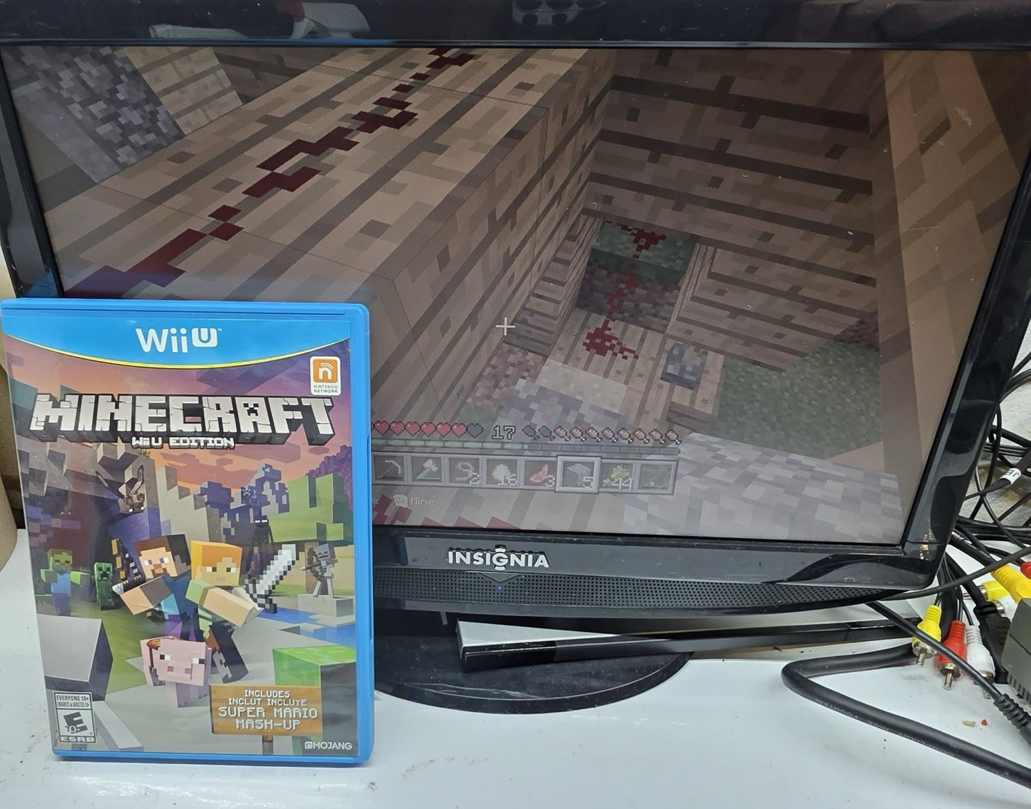 Minecraft: Wii U Edition (Wii U, 2015) Game Case Manual - Tested